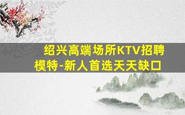 绍兴高端场所KTV招聘模特-新人首选天天缺口